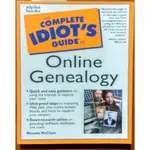 【探索書店365】英文書 COMPLETE IDIOT'S GUIDE TO ONLINE GENEAOLOGY 210