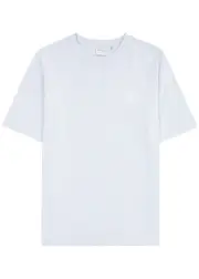 Daily Paper Circle Logo-print Cotton T-shirt - Light Blue S