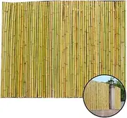 Garden Privacy Fencing Screening Roll Outdoor Japanese-Style Sunshade Decoration Wind Screen for Wall Partition Terrace Balcony Railing Bamboo, 2 Colors, 12 Sizes Interesting