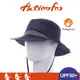【ActionFox 挪威 抗UV透氣遮陽帽《黑色》】631-4985/UPF50+/透氣/遮陽帽/漁夫帽/休/悠遊山水
