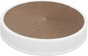 Cat Scratch Bowl Round Cat Scratcher Bed Paper Cat Nest Cat Scratch Board Nest Cat Scratcher Couch Cat Scratcher Nest Natural Sisal Cat Scratching Mat Cat Round Scratcher White