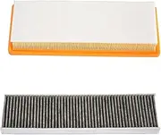ZUXIM Air Cabin Sets Filters, for MINI, Clubman Cooper S JCW Clubman Paceman Cooper R55 R56 R58 R59 R60 R61 1.6T 2006 On 9664191180 64319127516 Cabin Air Filter