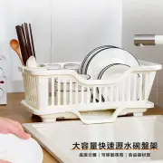 【小茉廚房】瀝水置物架 碗盤架 收納架(45cm/廚房用品 瀝水盤)