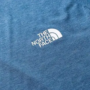 【The North Face】北臉 上衣 男款 短袖上衣 運動 吸濕排汗 透氣 M BRIDGER NEW S/S SHIRT 藍 NF0A7WD3HKW