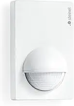 Steinel Motion Sensor IS 180-2 White, PIR Motion Detector, 12 m Reach, max. 1000 W for 6 LED Lights, Twilight Switch