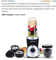 Personal Blender for Shakes and Smoothies,Professional Kitchen Blender with