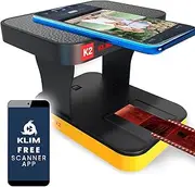 [KLIM] K2 Mobile Film Scanner 35mm + New Version + Positive & Negative Scanner + Slide Scanner + Photo Scanner + 35mm Color Film Developing Kit Essential + Your own 35mm Film Developing Service at Home