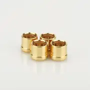 8Pcs Noise Plug Copper RCA Plug Caps Gold/Rhodium Plated Cord Interconnects