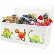Toy Storage Chest, Collapsible Storage Bins with Lids Kids Toy Box Chest Large