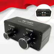 3.5mm Dual-Channel Stereo Adjuster Regulator RCA Music Sound Volume Controller
