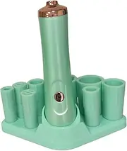 Eyelash Extensions Glue Shaker Portable Nail Polish Mixer Wear-resistant Hands- And Liquid Evenly Mixer, Green with Base