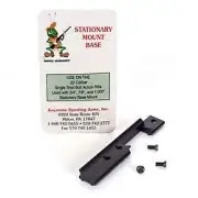 Chipmunk Left Handed Rifle Stationary Mount Base, 40mm