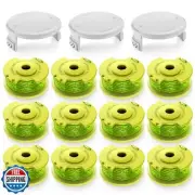 Bessport Trimmer String (AC80RL3) for Ryobi One Plus+,Replacement 0.080-inch