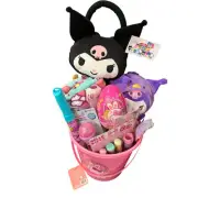 Hello Kitty hello friendship silk touch 40 by 50 Kuromi Easter plush