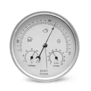 5.2 Diameter Dial Type Barometer Thermometer Hygrometer 3 in 1 Multifunction,...