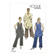 Vogue Pattern - Misses' Tunic and Pants 9335E5