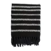 Bedding House Honshu Black 130x170cm Throw