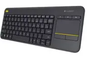 LOGITECH K400 Plus Wireless Keyboard with Touchpad & Entertainment Media Keys Ti