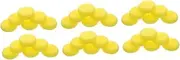 SHINEOFI 3sets Sponge Painting Boys and Girls Artist Sponges Pottery Craft Face Watercolor Painting Tools DIY 12pcs*3