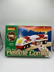 RARE Vintage BRIO #33221 Remote Control Action Train NEW In BOX