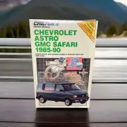 GMC Chevy Astro Safari Mini Van 1985-1990 Shop Service Repair Manual 1989 1988