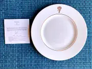 Vera Wang by Wedgwood Bone China Wheat Gold Accent Salad Plate 9" Set of 4 New
