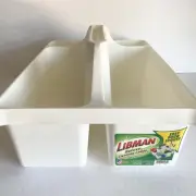 Libman Deluxe White Maid Caddy, Cleaning Supplies Storage Organizer Bucket USA