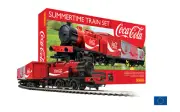 Rivarossi R1276 HO Summer Coca Cola Steam Locomotive Train Set