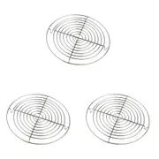 3x Appetito Pot Rack Round 18cm Dia. Home Kitchen Cooking/Serving Accessories