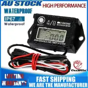 Tiny Digital Tach Hour Meter RPM Tachometer Counter for Motor Bike Kart TT2B AU (for: Toyota)