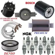 Tune Up Kit Filters Cap Wire Spark Plugs For CHEVROLET C3500 V8 7.4L 1988-1989