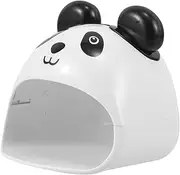 BESTYASH Panda Manicure Grilling Lamp Dryer Lamp for Nails Table Handheld Gel Nail Lamp Rechargeable Fan for Lashes Hand Held LED Nail Light for Gel Nails Nail Blue Light Plastic White