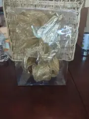 December Home Gold Tree Topper - Brand New