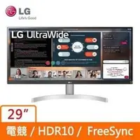 在飛比找PChome商店街優惠-LG 29型 29WN600-W (21:9寬)螢幕顯示器(