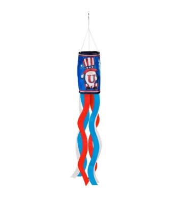 USA Gnomes Sublimated Windsock 7 x 38 x 7