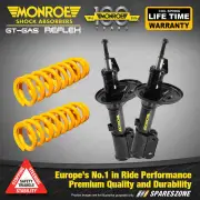 Front STD Monroe Shock Absorbers King Springs for MITSUBISHI LANCER CC Wagon