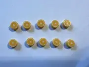 Lego Lot Of 10 Oranges Orange Slices Slice Fruit Food Minifigure City