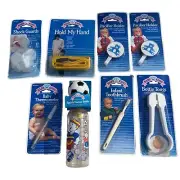 1991 Vintage New Old Stock Baby Lot Thermometer Bottle Tongs Pacifier Holder
