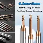 Deep Groove Router Bits 0.3mm-2mm Carbide End Milling Cutter CNC/Milling Machine