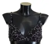 Dolce & Gabbana Black Millennials Star Non Wire Cotton Bra Women's Underwear