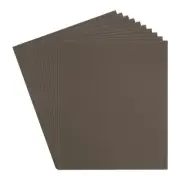 EVA Foam Sheets, [for Arts] - 11x8Inch 1.7mm Thickness / Dark Brown / 12 Pcs