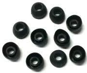 10 Rubber Earbud Ear Tips Replacement for Koss KEB15i KEB25i KEB6i Headphones