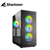 在飛比找PChome24h購物優惠-Sharkoon 德國旋剛 Rebel C50 bk RGB