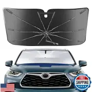 Portable Windshield Sunshade Umbrella Custom Fit for Toyota Highlander 2014-2