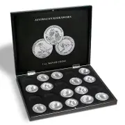 VOLTERRA Presentation Case for 20 Australian Kookaburra 1 oz silver coins in ...