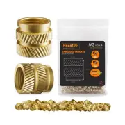 Heat-Set Threaded Inserts, M3 Heat Set Insert for 3D Printing Components and ...