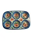 New Polish Pottery UNIKAT Muffin Cupcake Pan Teresa Andrukiewicz Handmade Poland