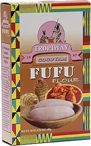 TROPIWAY Cocoyam Flour (Fufu), 680 g