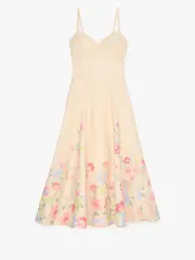 Whimsical Garden Midi Dress