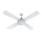 Devanti 52'' Ceiling Fan with AC Motor, LED Light & Remote - White